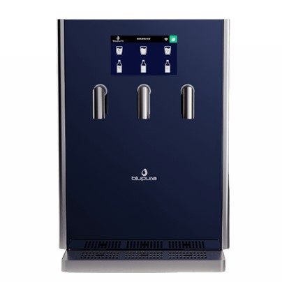 Distributeur d'eau sur comptoir BluGlass pour entreprise